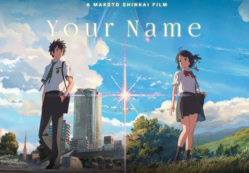 Poster film Kimi no Na Wa.