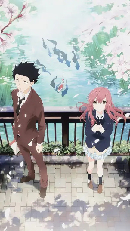 Poster anime Koe no Katachi