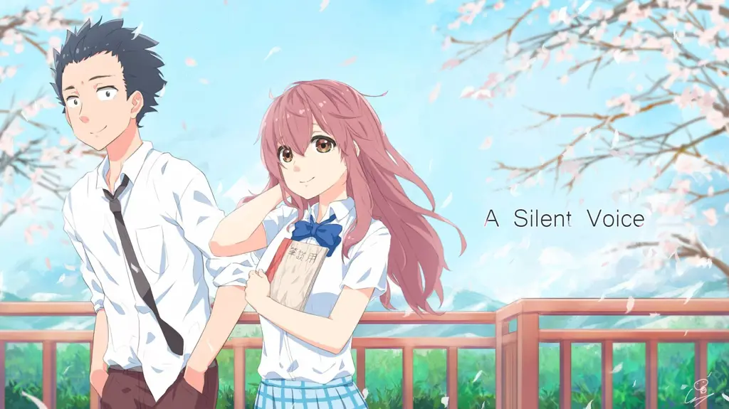 Poster film Koe no Katachi