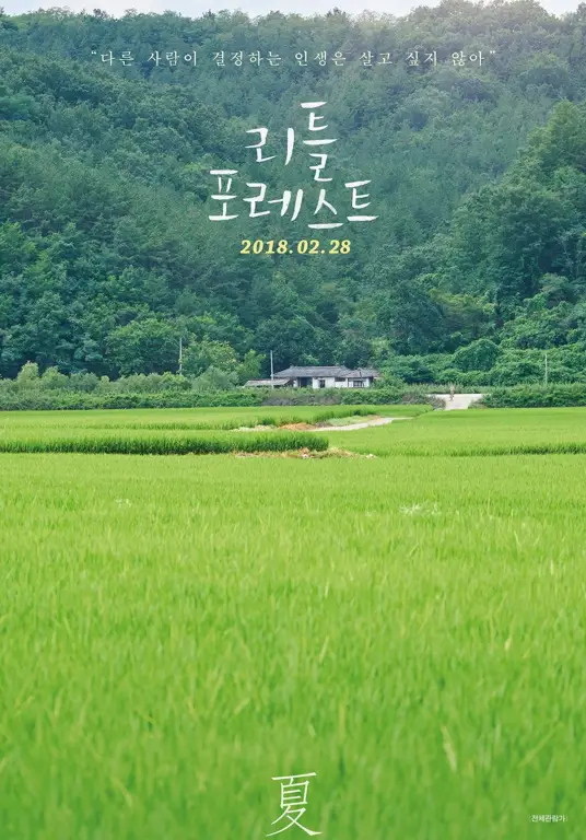 Poster film Little Forest