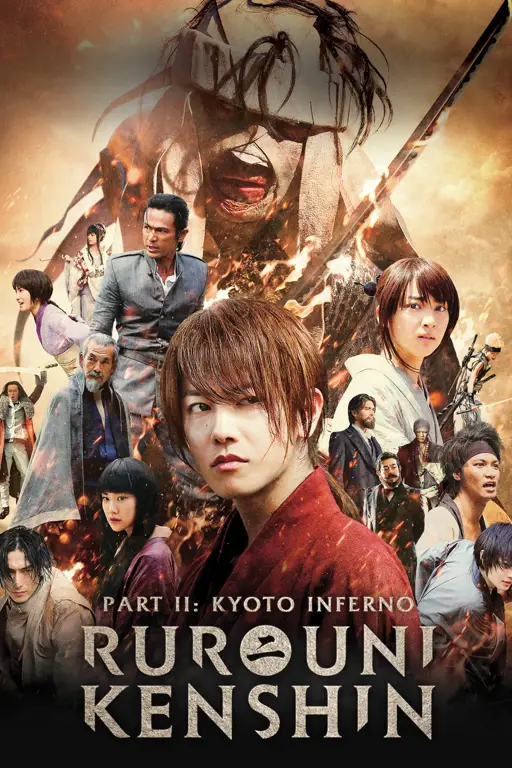 Poster film live action Rurouni Kenshin