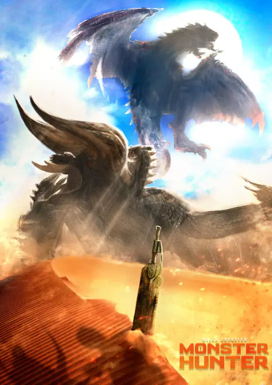 Poster film Monster Hunter 2021