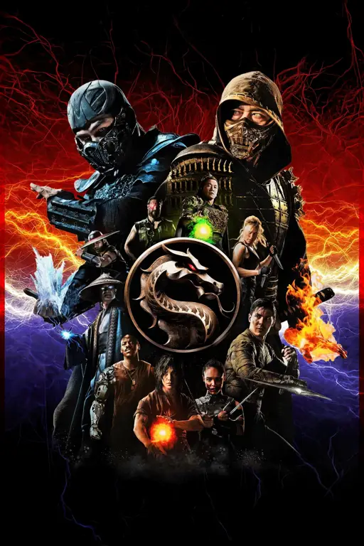 Poster film Mortal Kombat 2021