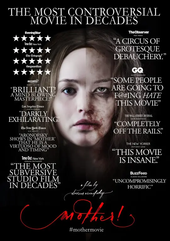 Poster film Mother (2018) dengan subtitle Indonesia