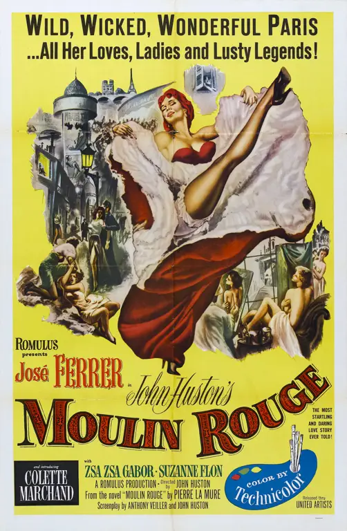 Poster film Moulin Rouge!