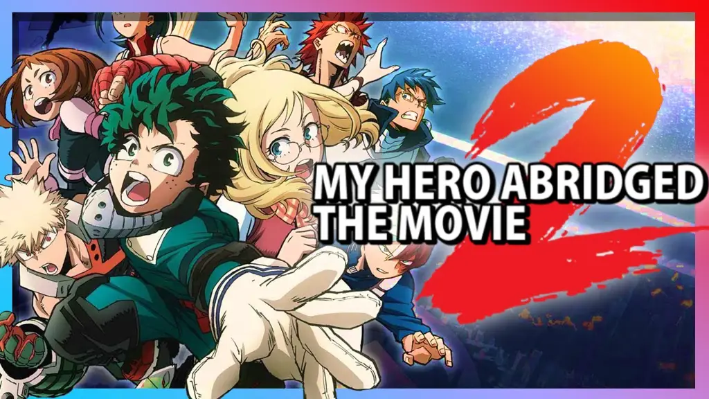 Poster film My Hero Academia 2: Heroes Rising