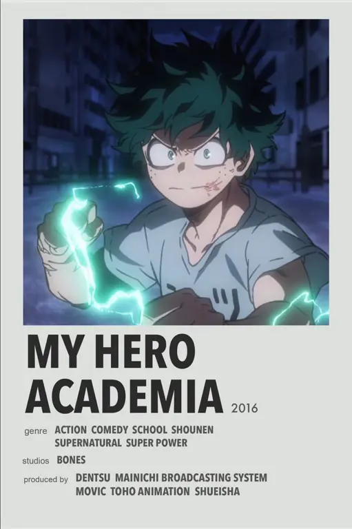 Poster film My Hero Academia 3