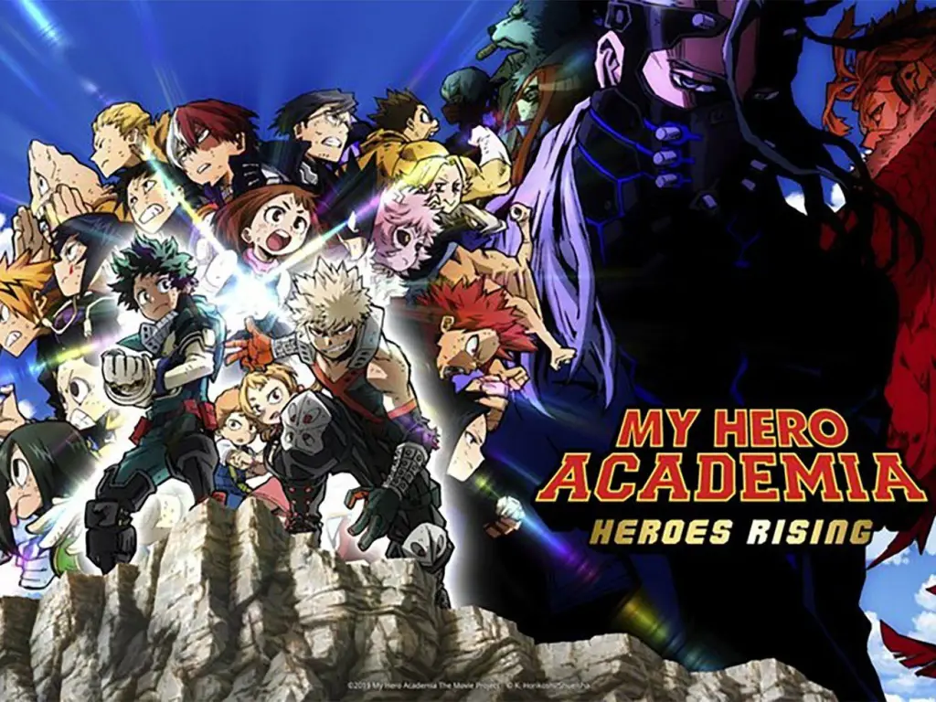 Poster promosi film My Hero Academia: Heroes Rising