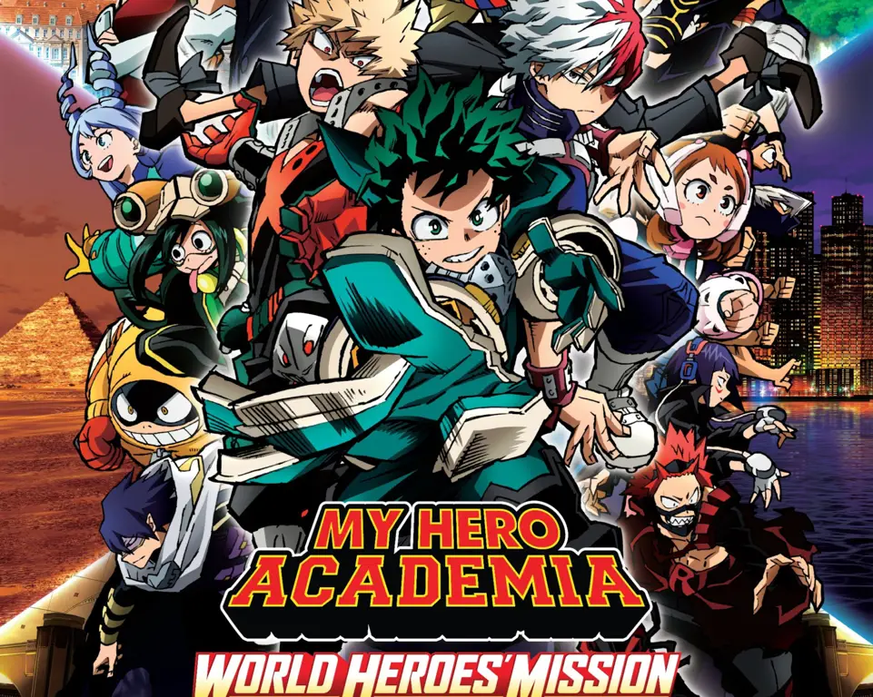 Poster Film My Hero Academia Movie 3