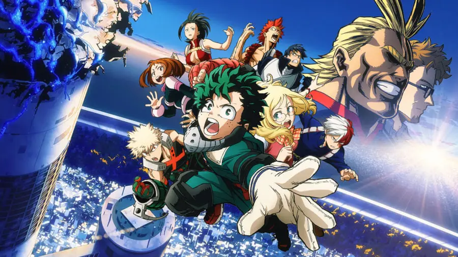 Poster film My Hero Academia: Two Heroes