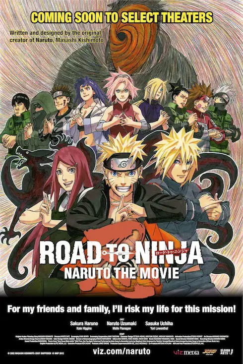 Poster film Naruto Road to Ninja