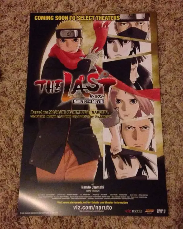 Poster film Naruto The Last