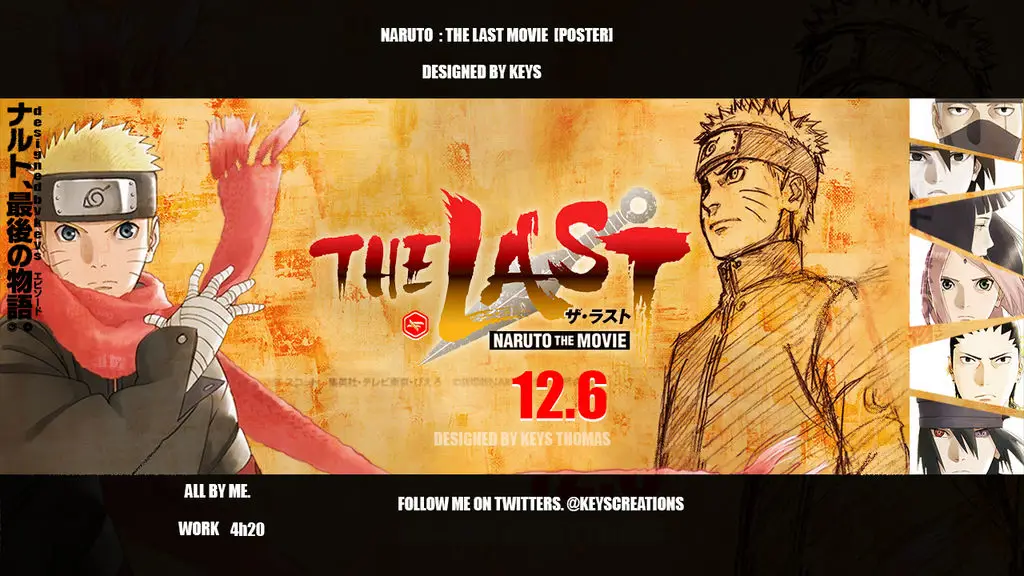 Poster film Naruto The Last