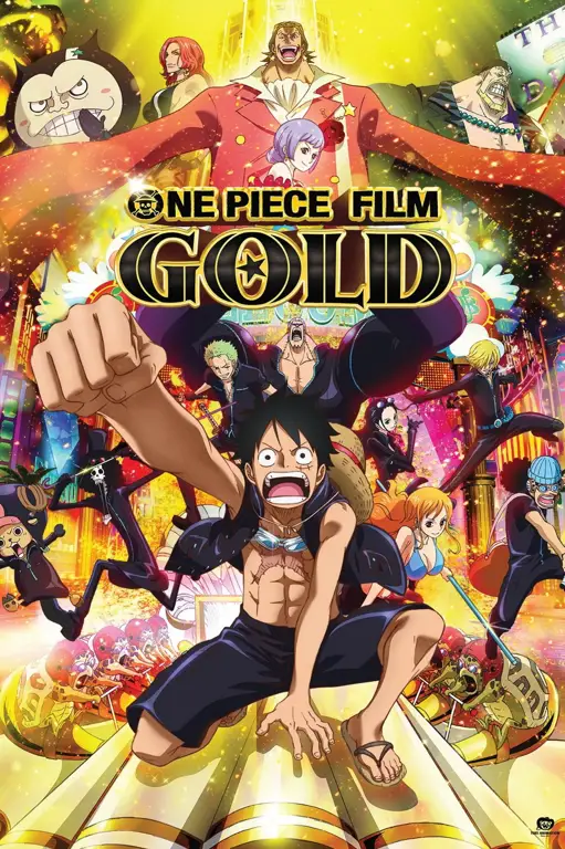 Poster film One Piece Film: Gold Poster One Piece Film: Gold