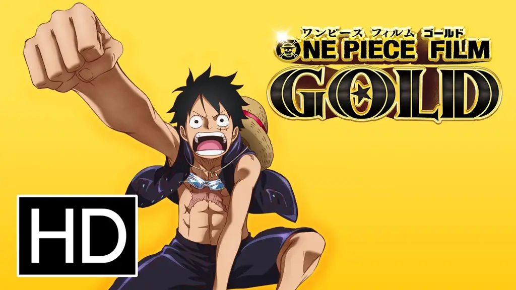 Poster Film One Piece Film Gold