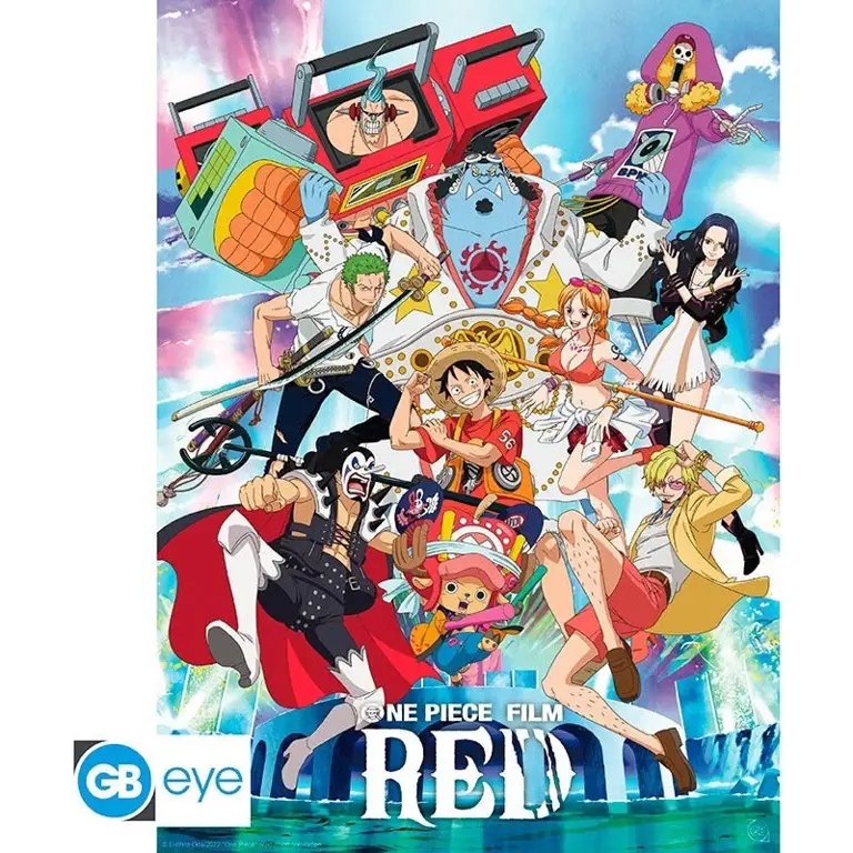 Poster One Piece Film Red