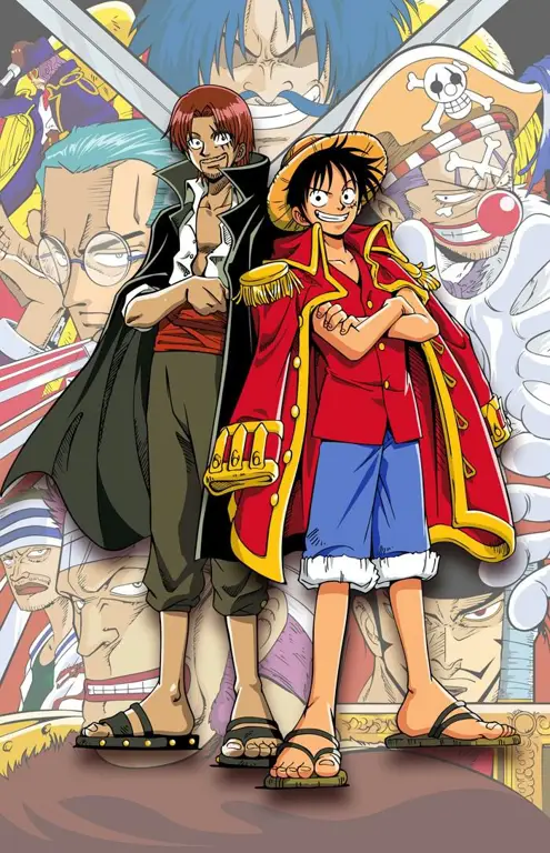 Poster resmi One Piece Film Red