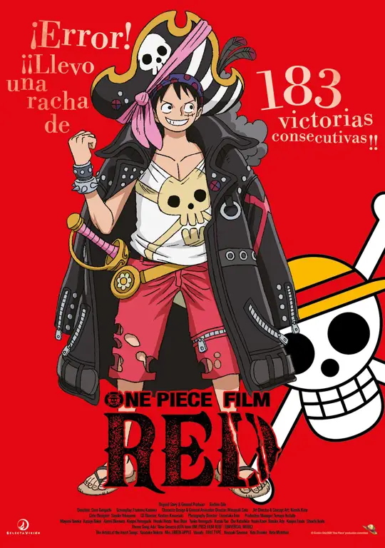 Poster film One Piece Movie 1: The Adventure of Nebulandia