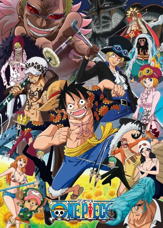 Poster film One Piece Movie 1: Dead End Adventure