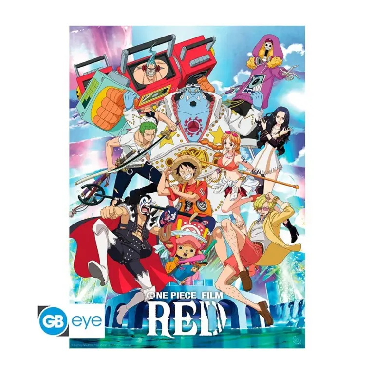 Poster film One Piece Red