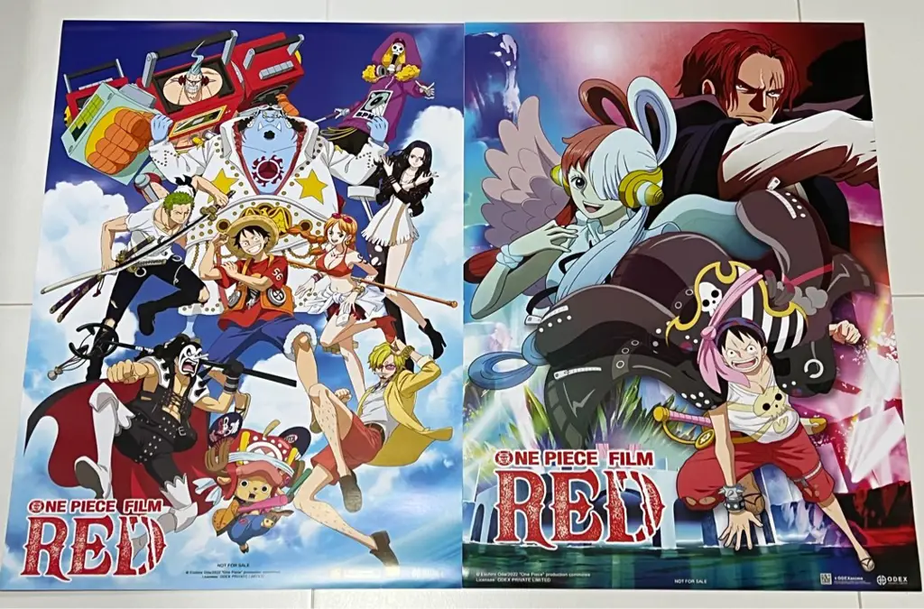 Poster Film One Piece Red