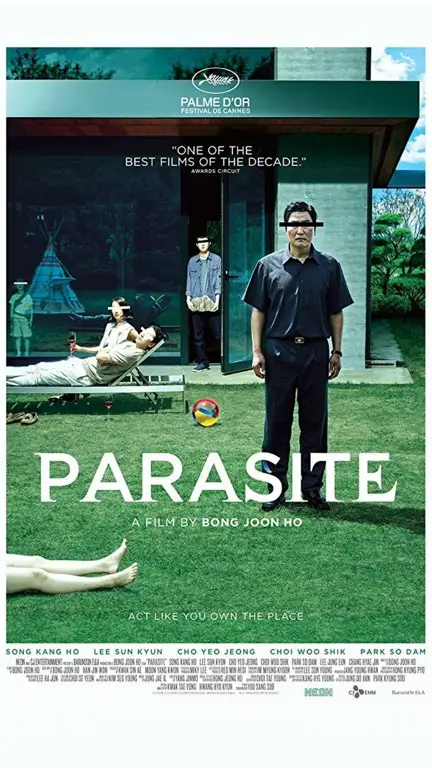 Poster film Parasite