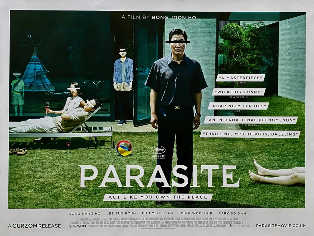 Poster film Parasite