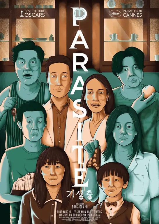 Poster film Parasite