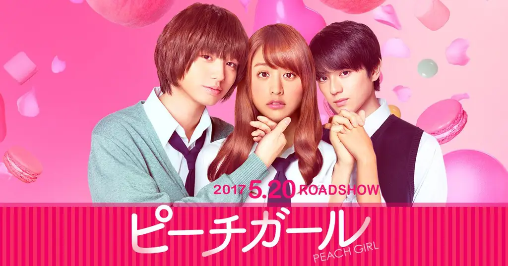 Poster film Peach Girl Live Action 2017