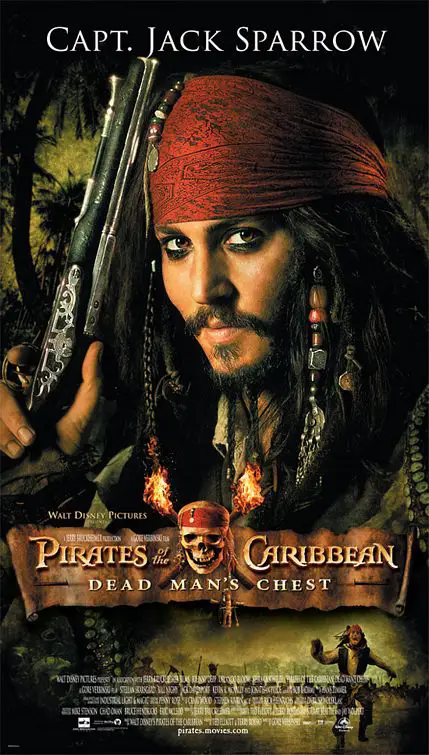 Poster film Pirates of the Caribbean: Dead Man's Chest