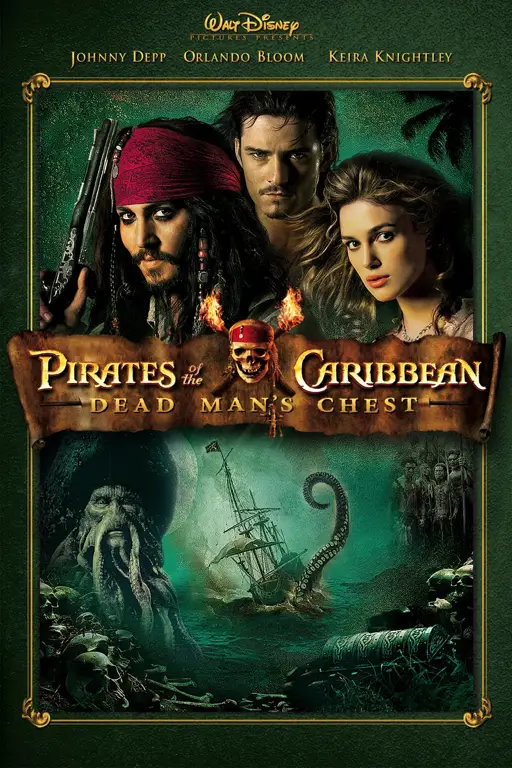 Poster film Pirates of the Caribbean: Dead Man's Chest