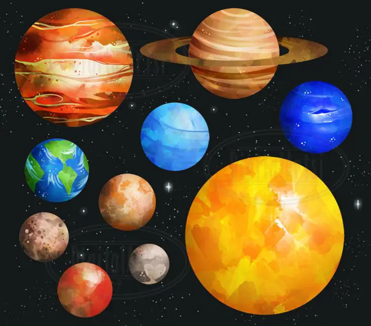 Ilustrasi Planet 999