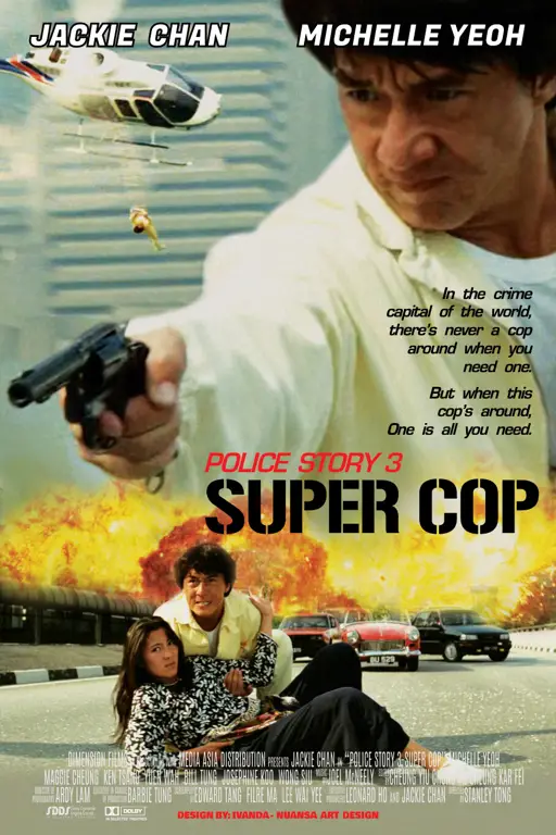 Poster film Police Story 3