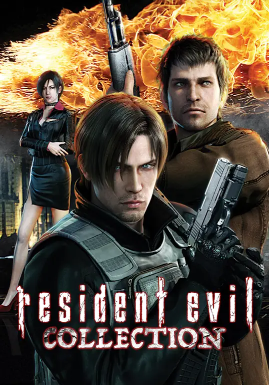 Poster film Resident Evil dengan subtitle Indonesia