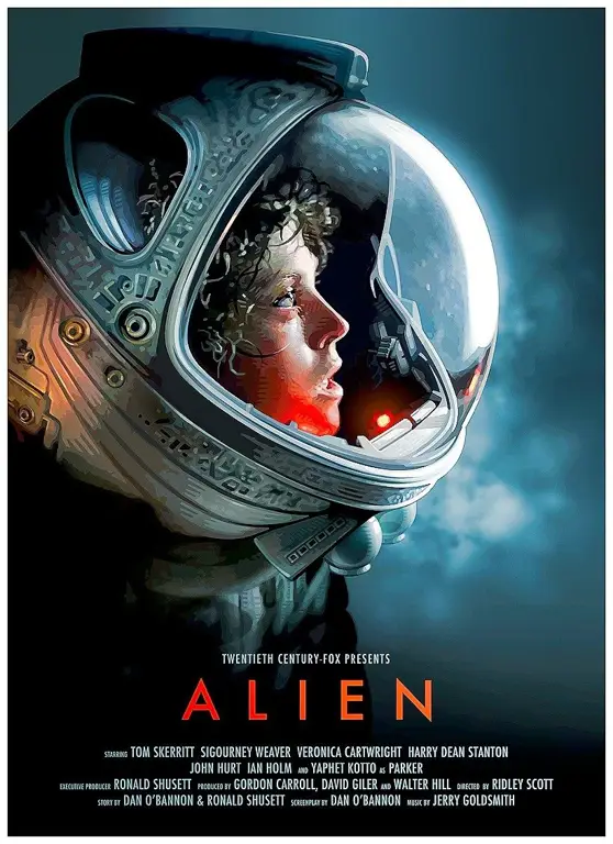 Poster film bertema romansa alien