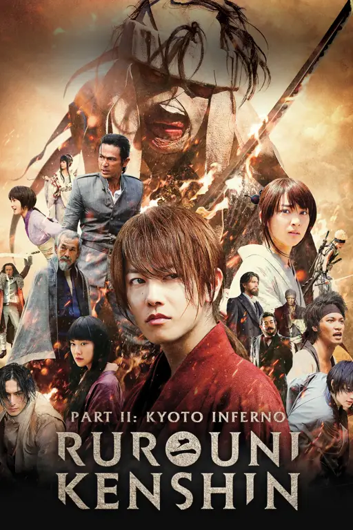 Poster film Rurouni Kenshin: Kyoto Inferno