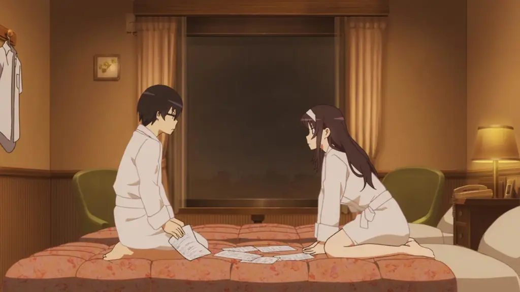 Poster film Saekano: Bagaimana Cara Membesarkan Pacar yang Membosankan