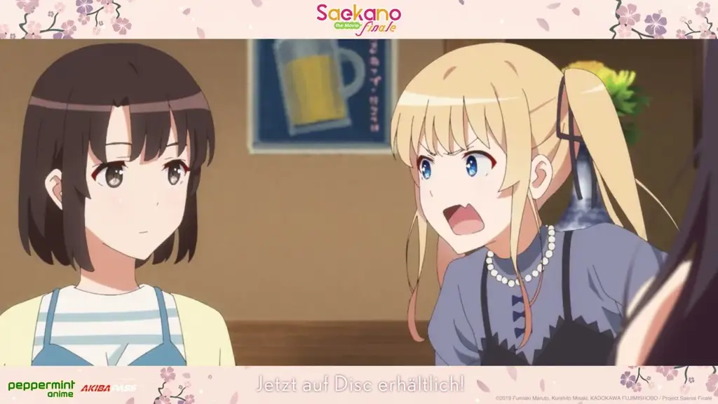 Poster film Saekano: How to Raise a Boring Girlfriend