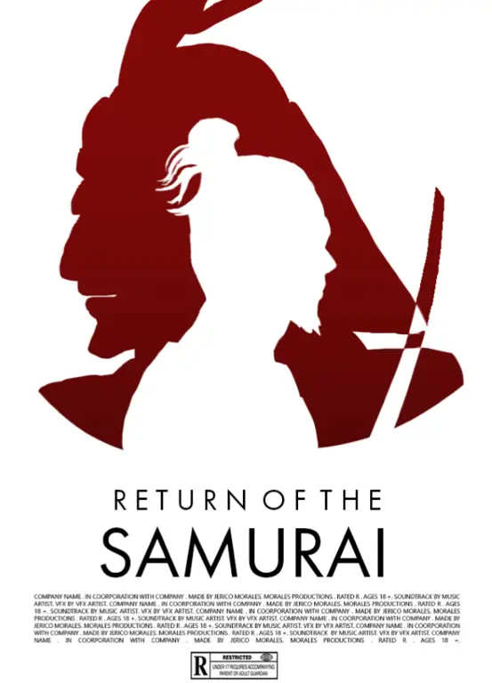 Poster film samurai modern