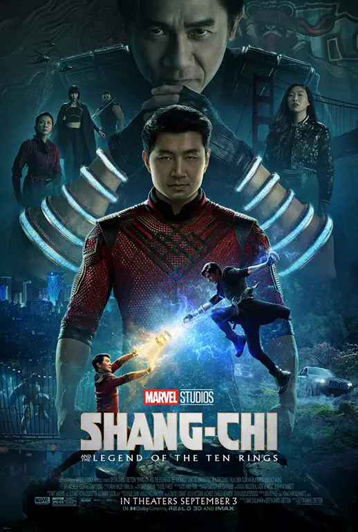 Poster film Shang-Chi dan Legenda Sepuluh Cincin