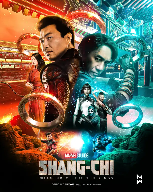 Poster film Shang-Chi dan Legenda Sepuluh Cincin