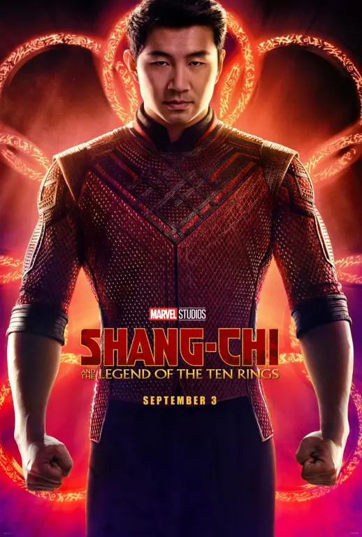 Poster film Shang-Chi dan Legenda Sepuluh Cincin