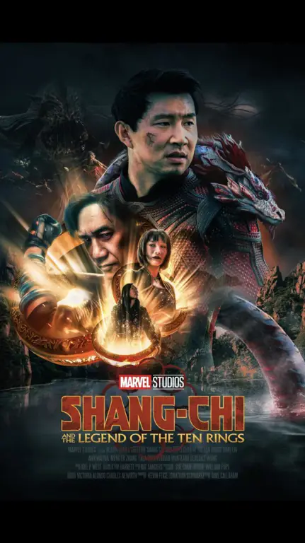 Poster film Shang-Chi dan Legenda Sepuluh Cincin