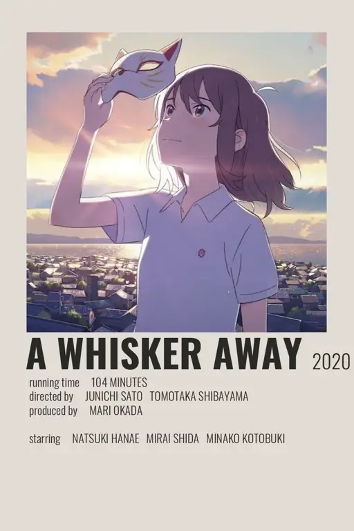 Poster Film Sora no Aoi Poster film anime Sora no Aoi