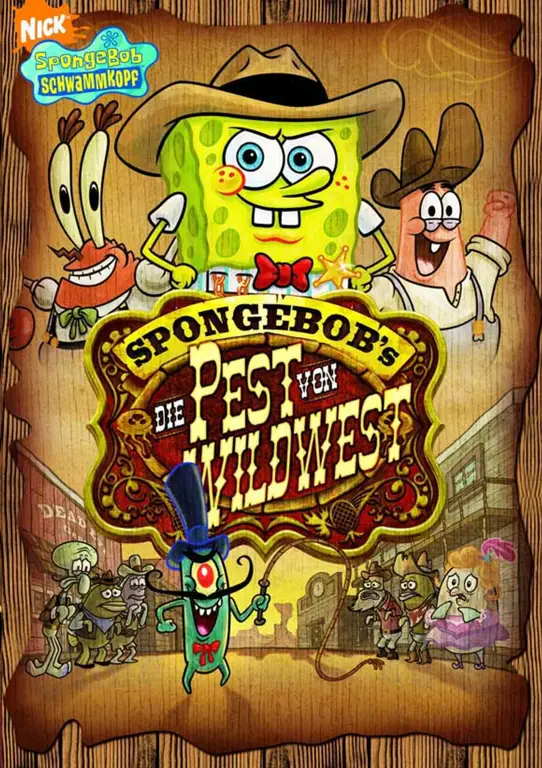 Poster film Spongebob Squarepants: Sponge on the Run