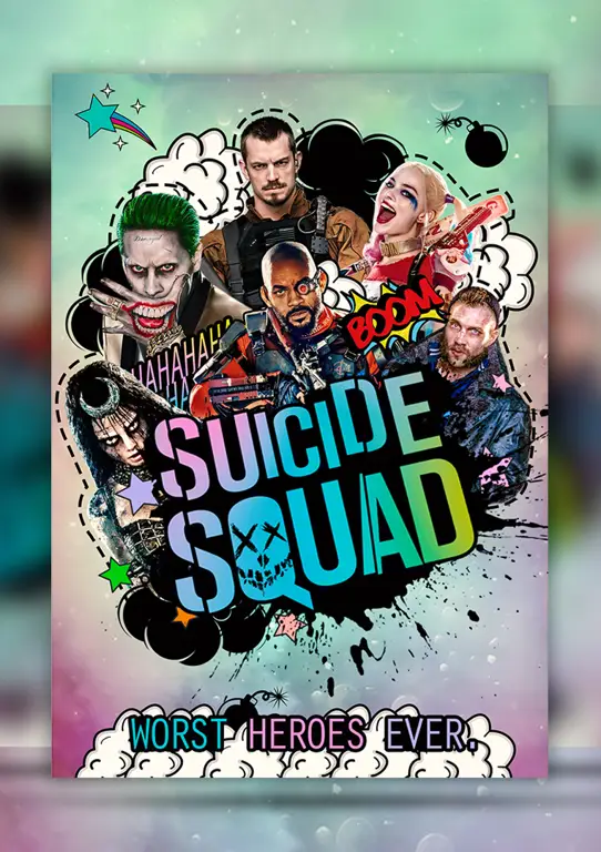 Poster film Suicide Squad