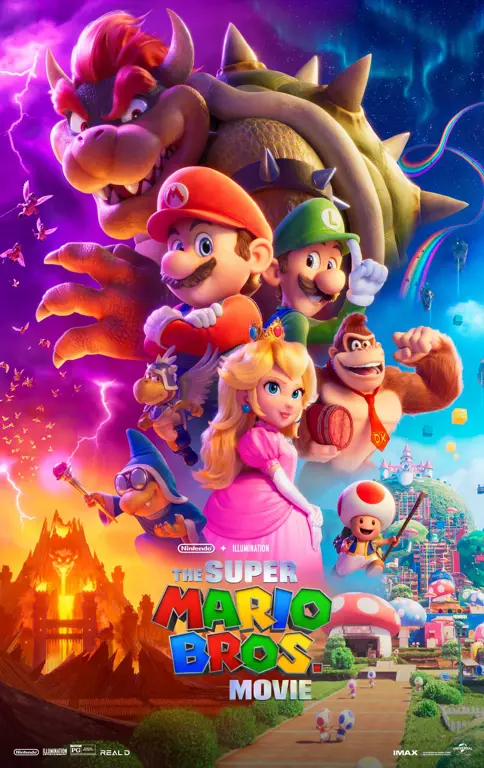 Poster film Super Mario Bros