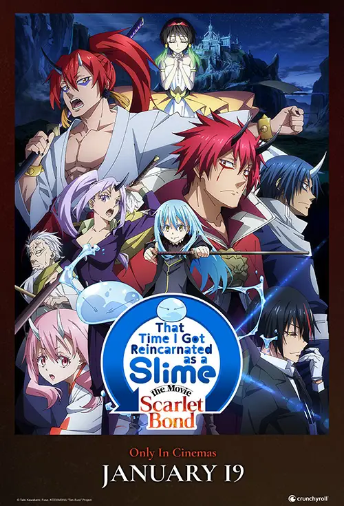 Poster film Tensei Shitara Slime Datta Ken: Scarlet Bond