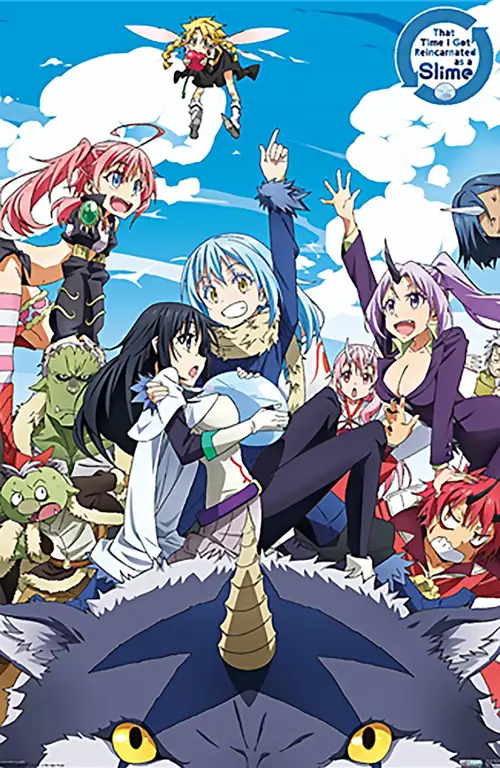 Poster film Tensei Shitara Slime Datta Ken