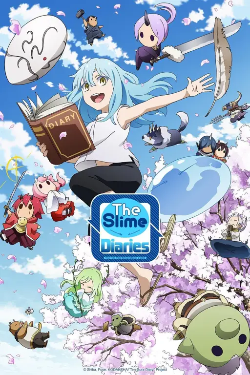 Poster film Tensei Shitara Slime Datta Ken